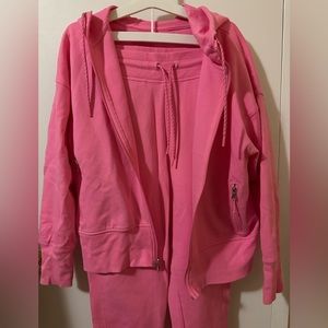 Old Navy Dynamic Fleece Pink Hoodie Jogger
